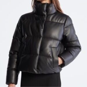 Zara Black Puffer Jacket